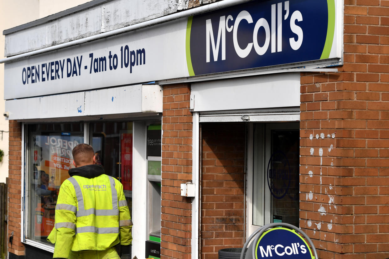 McColl’s, which already has close commercial ties with Morrisons, operates over 1,200 corner stores and newsagents across the country. Photo:  Anthony Devlin/Getty Images