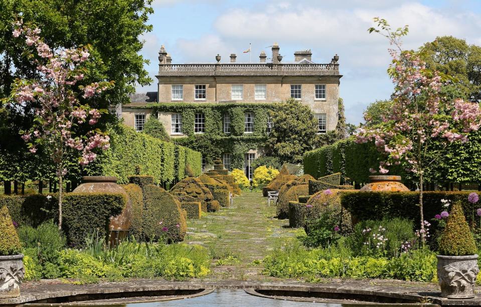  a general view of the gardens at highgrove house