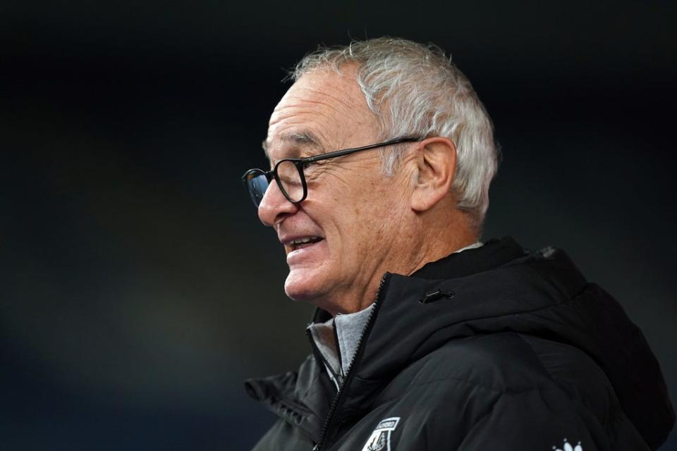 Claudio Ranieri knows the importance of Watford’s game with Norwich (Mike Egerton/PA) (PA Wire)