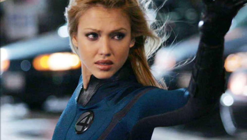 Alba in The Fantastic Four (Credit: Fox)