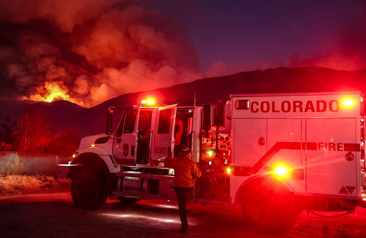 Image: Nixon Fire Spreads Quickly In Riverside County (Mario Tama / Getty Images)