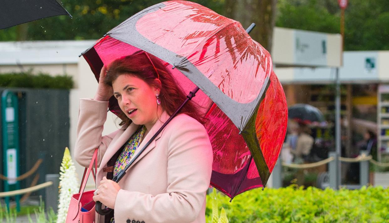 Kirstie Allsopp has decamped to her second home in Devon. (PA)