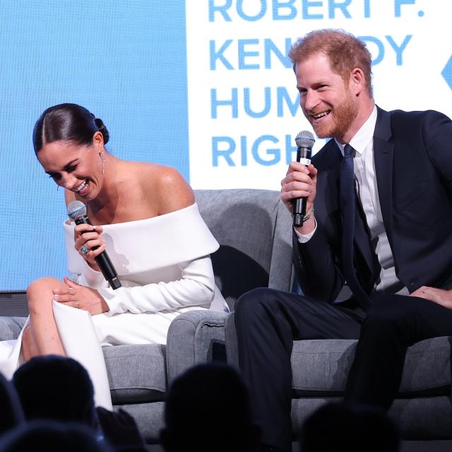 Meghan Markle wore custom Louis Vuitton to New York Gala