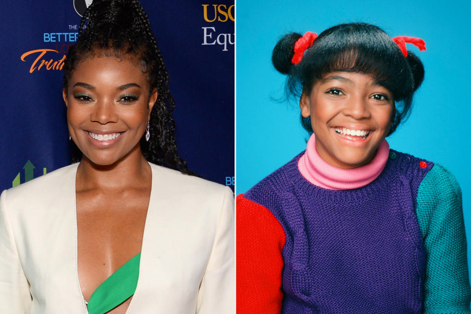 Gabrielle Union and Kim Fields as Tootie