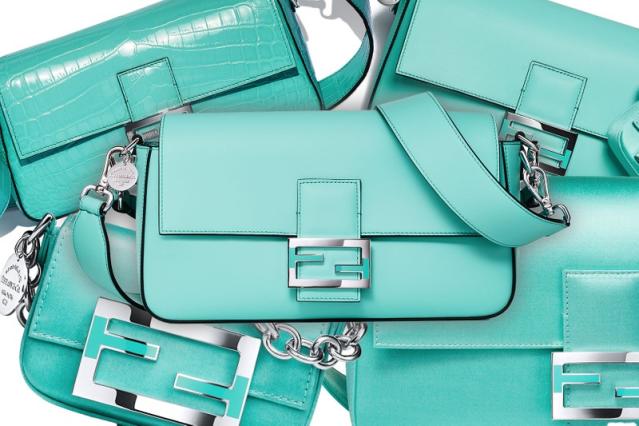 Fendi x Tiffany & Co. Baguette Bag Tiffany Blue