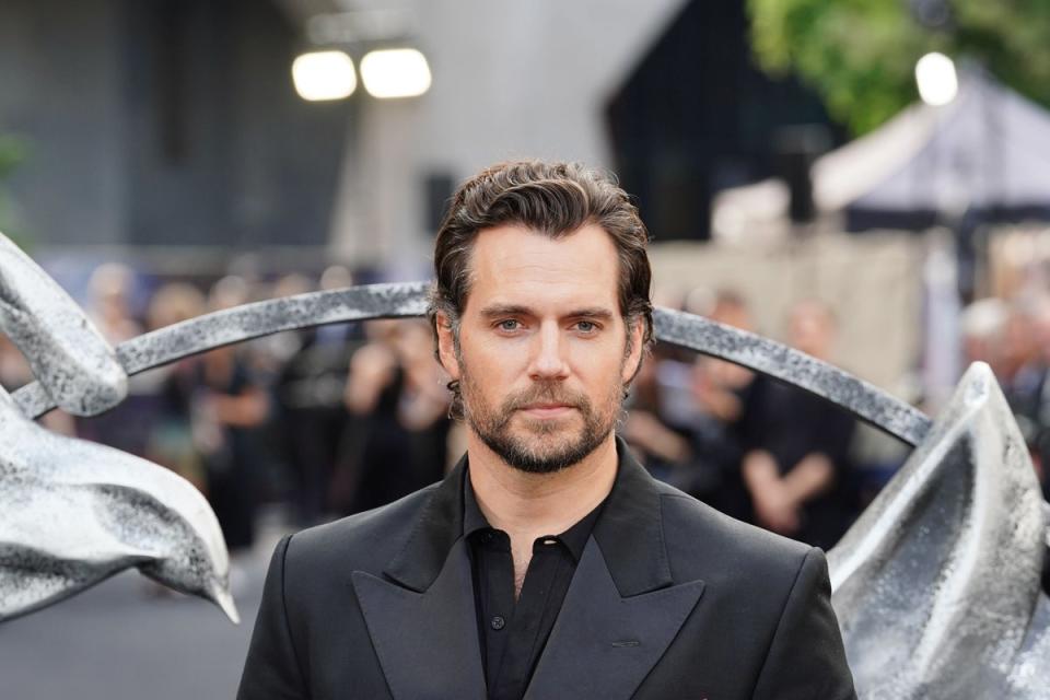 Henry Cavill has announced that he is leaving The Witcher (Ian West/PA) (PA Wire)