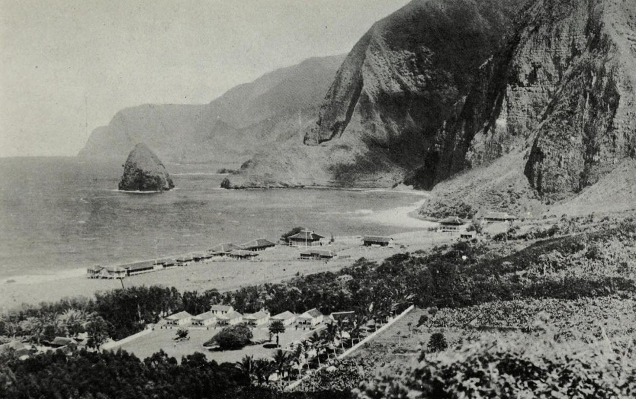 The island of Molokai, where the Ball Method successfully treated leprosy sufferers. <a href="https://en.wikipedia.org/wiki/Hydnocarpus_wightianus#/media/File:Kalawao,_Molokai,_ca._1922.jpg" rel="nofollow noopener" target="_blank" data-ylk="slk:Albert Pierce Taylor;elm:context_link;itc:0;sec:content-canvas" class="link ">Albert Pierce Taylor</a>