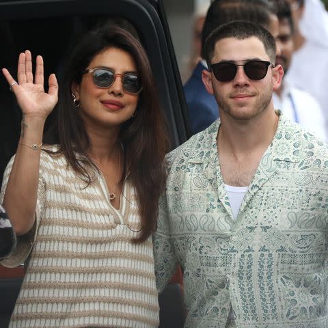 <p>Ajay Patil & Kaushal Punatar / SplashNews</p> Nick Jonas and Priyanka Chopra Jonas