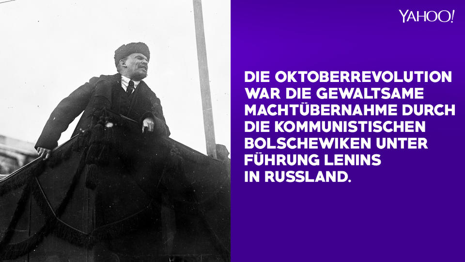 100 Jahre Oktoberrevolution: Die 10 wichtigsten Fakten