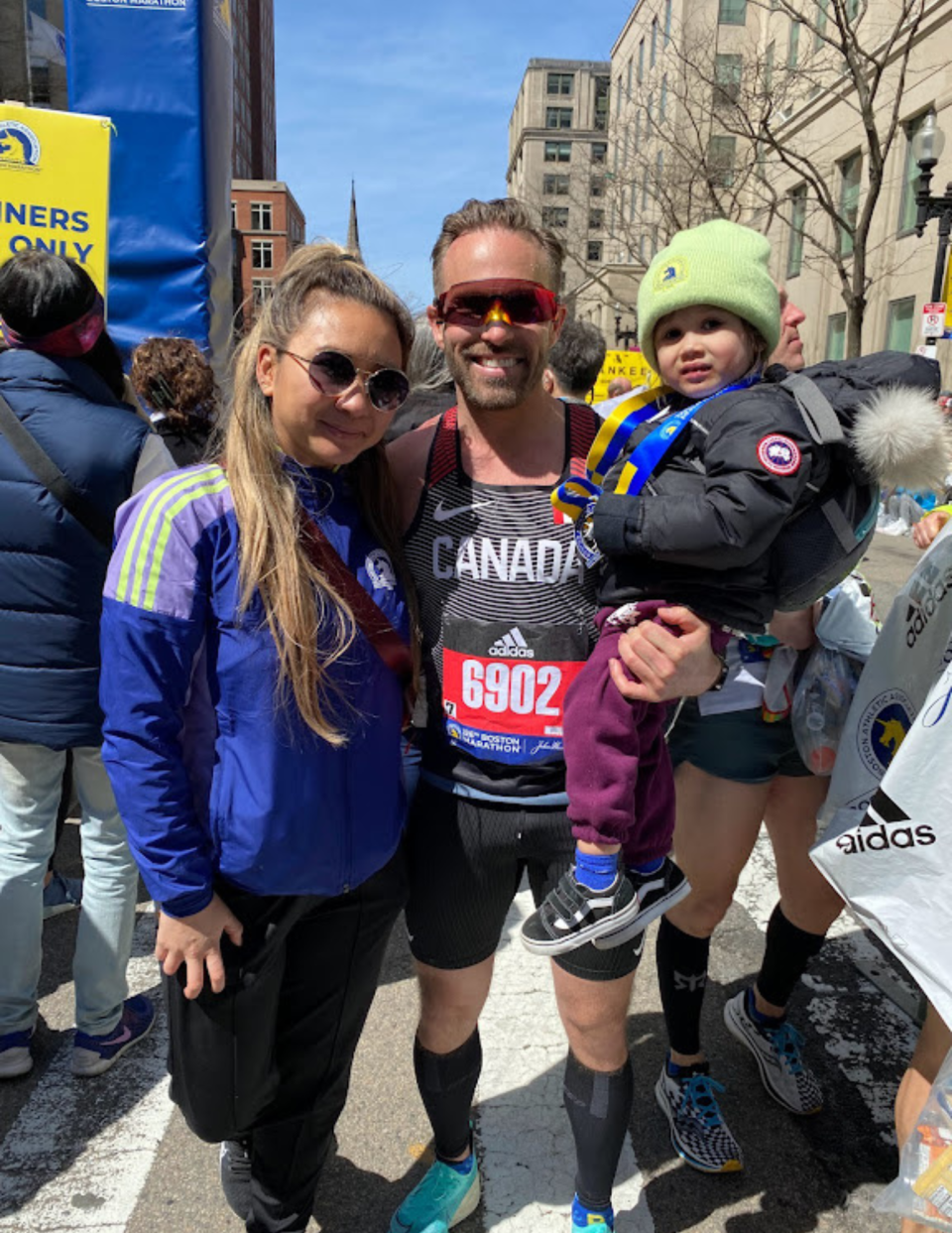 Luc Zoratto and his wife, Leesa, and their daughter. (Image submitted by Luc Zoratto) 