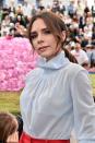 <p>Victoria Beckham wrote a letter to her younger self for British Vogue in 2017. In the letter, she admits to not only regretting her breast implants, but also to denying she had them. 'I should probably say, don’t mess with your boobs,' <a href="https://www.vogue.co.uk/article/victoria-beckham-vogue-interview" rel="nofollow noopener" target="_blank" data-ylk="slk:Victoria wrote;elm:context_link;itc:0;sec:content-canvas" class="link ">Victoria wrote</a>. 'All those years I denied it—stupid. A sign of insecurity. Just celebrate what you’ve got.'</p>