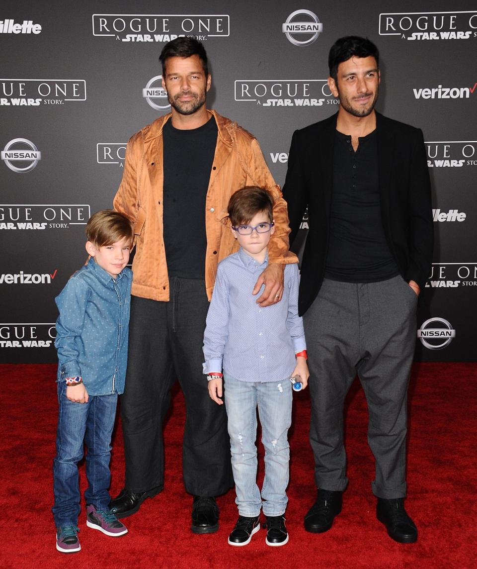 Ricky Martin et Jwan Yosef