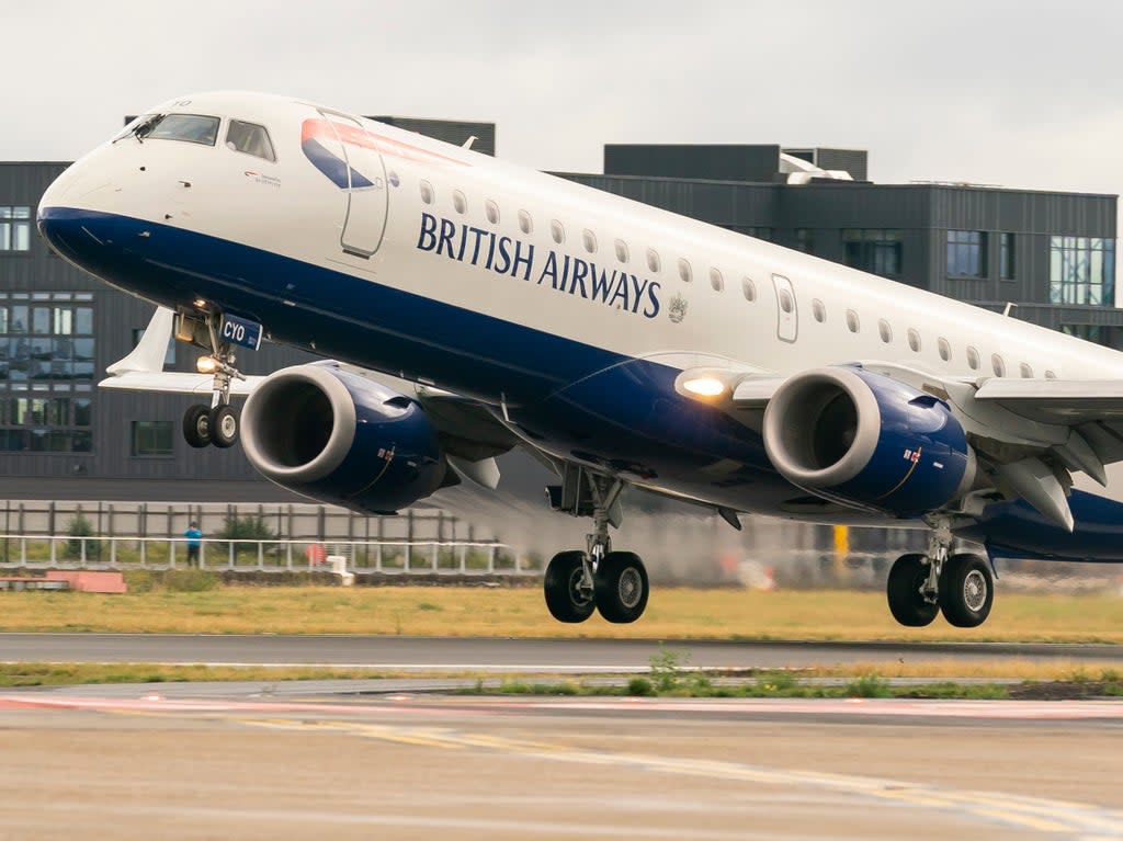 Top choice: a British Airways Cityflyer Embraer jet at London City airport (Andrew Baker)