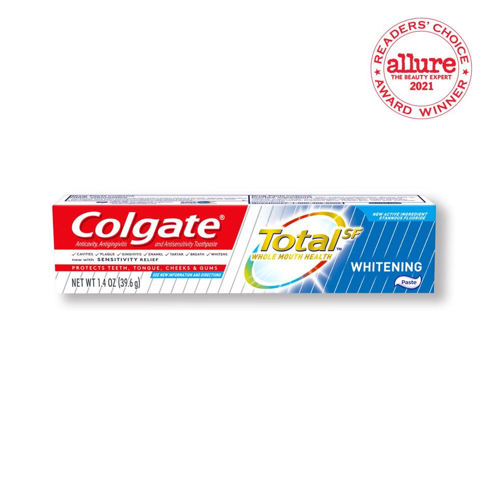 <strong>Dental Care:</strong> Colgate Total SF Toothpaste
