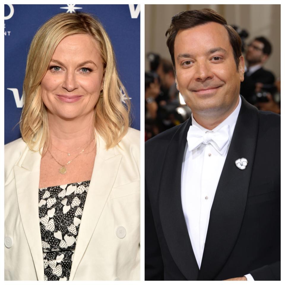 A tense exchange between Amy Poehler and Jimmy Fallon on the set of "Saturday Night Live" – described in Tina Fey's 2013 memoir "Bossypants" – has gone viral in the wake of toxic workplace allegations at "The Tonight Show."