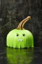 <p>Prepare to make the cutest scary pumpkin ever. Just wrap and glue fringe around the stem of a pumpkin, adding 2–3 layers until it looks nice and full. Using hot glue, attach googley eyes onto the fringe and add personality with cut paper eyelids and teeth.</p><p><a class="link " href="https://www.amazon.com/Heartwish268-Polyerter-Clothes-Accessories-Decoration/dp/B07KFZSV84/?tag=syn-yahoo-20&ascsubtag=%5Bartid%7C10055.g.23570028%5Bsrc%7Cyahoo-us" rel="nofollow noopener" target="_blank" data-ylk="slk:SHOP FAUX PUMPKINS;elm:context_link;itc:0;sec:content-canvas">SHOP FAUX PUMPKINS</a></p><p><strong>RELATED:</strong> <a href="https://www.goodhousekeeping.com/holidays/halloween-ideas/g238/pumpkin-carving-ideas/" rel="nofollow noopener" target="_blank" data-ylk="slk:25+ Easy Pumpkin Carving Ideas for Halloween;elm:context_link;itc:0;sec:content-canvas" class="link ">25+ Easy Pumpkin Carving Ideas for Halloween</a></p>