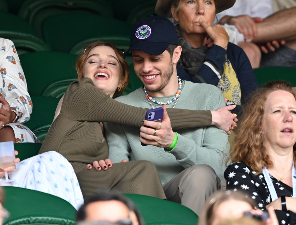 Closeup of Phoebe and Pete