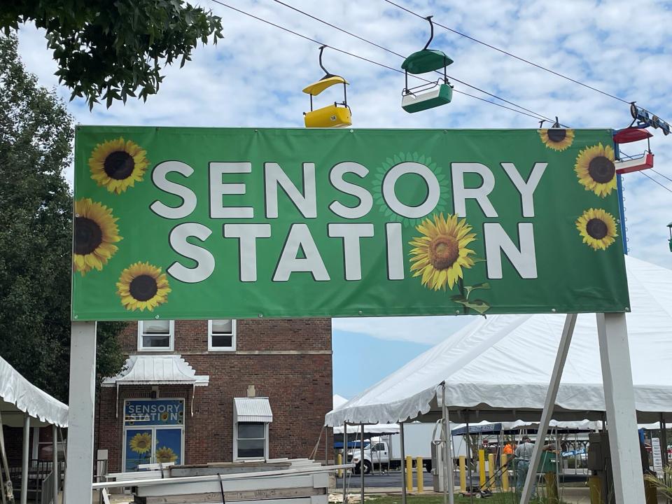 Sensory Station at Illinois State Fair