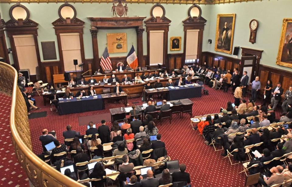 Members of the New York City Council claim they’ve found $6 billion in taxpayer dollars that could be used to thwart spending cuts proposed by Mayor Adams. Gregory P. Mango