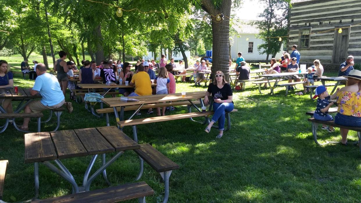 A beer garden at Old Falls Village is one event going on in May in the Menomonee Falls and Germantown area.  Other events this May include a block party, a German Fest and a charity event.