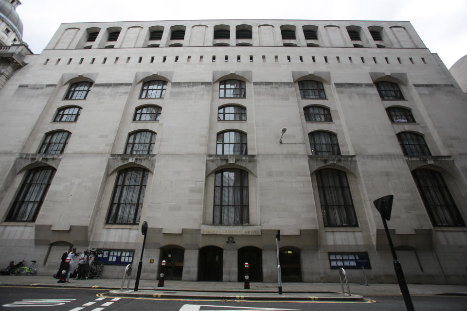 A general view of the Central Criminal Court in the Old Bailey, London.