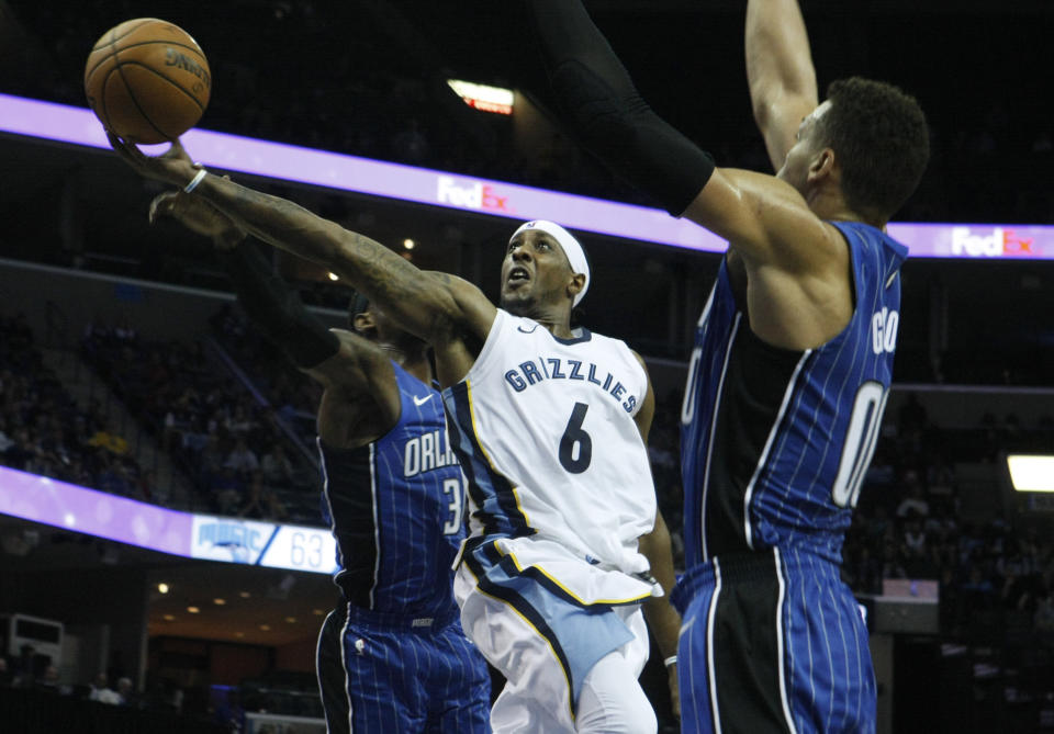 With Mike Conley sidelined, Mario Chalmers has become a legitimate fantasy option. (AP Photo/Karen Pulfer Focht)