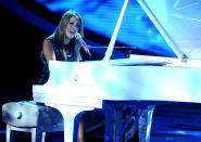 Angie Miller performs "Who You Are" on the Wednesday, April 24 episode of "American Idol."