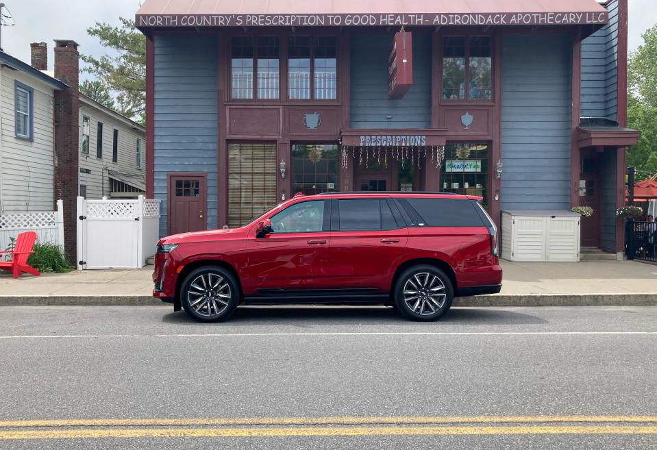 The 2022 Cadillac Escalade Sport.