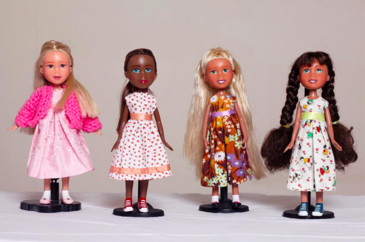 A mum has created a new range of dolls, which better represent 'real' women [Photo: Facebook/Devon Rescue Dolls]