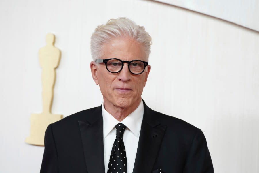 Ted Danson arrives at the Oscars on Sunday, March 10, 2024, at the Dolby Theatre in Los Angeles. (Photo by Jordan Strauss/Invision/AP)