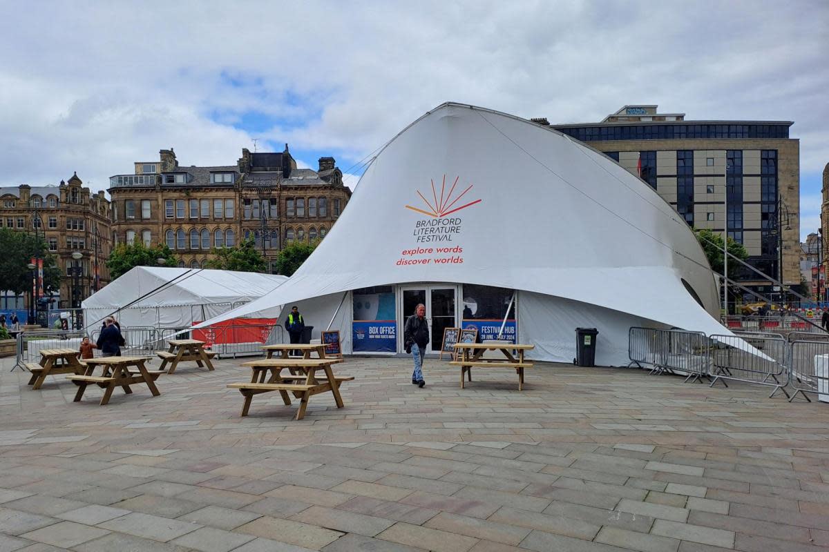 Have you spent the day at Bradford Literature Festival yet? <i>(Image: T&A)</i>