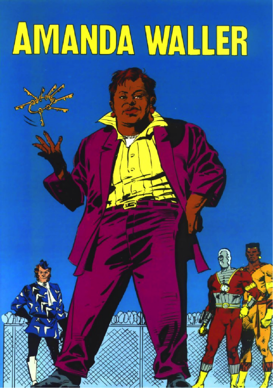 The Suicide Squad's Amanda Waller makes her debut in the DC mini series Legends in 1986.