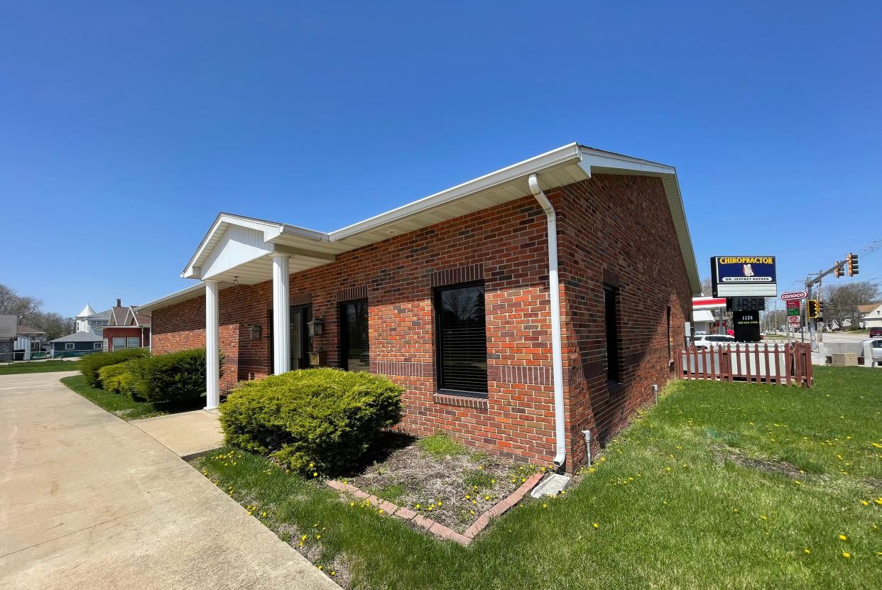 1174 N. Seminary St., Galesburg. Site of the former Hayden Chiropractic Center.