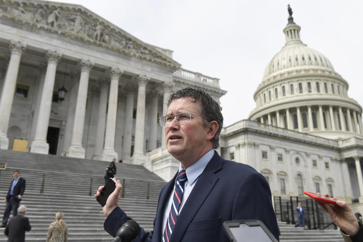 Rep. Thomas Massie, R-Ky., was one of three votes against an anti-lynching bill.