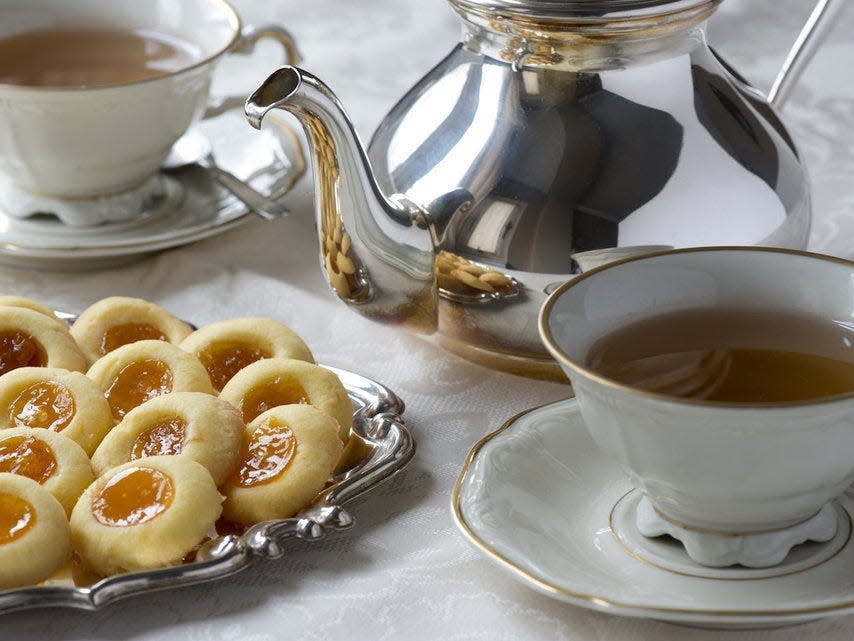 tea and biscuits