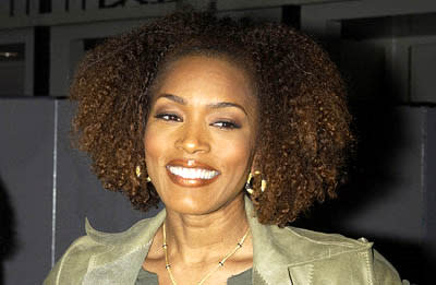 Angela Bassett at the New York premiere of Columbia's Enough