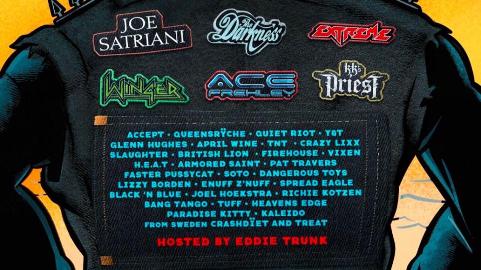 Monsters of Rock Cruise 2024 Lineup Joe Satriani, The Darkness, Ace