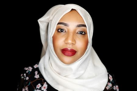 Mgeni Hamed from Zanzibar, Tanzania poses for a portrait during a Canadian citizenship ceremony in Mississauga, Ontario, Canada, May 25, 2017. Hamed said: "What I like best about Canada is diversity, we are being treated equally no matter where you come from and what race you are." REUTERS/Mark Blinch