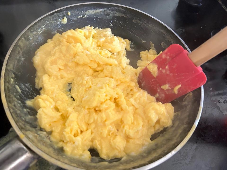 Ina Garten's cacio e pepe eggs