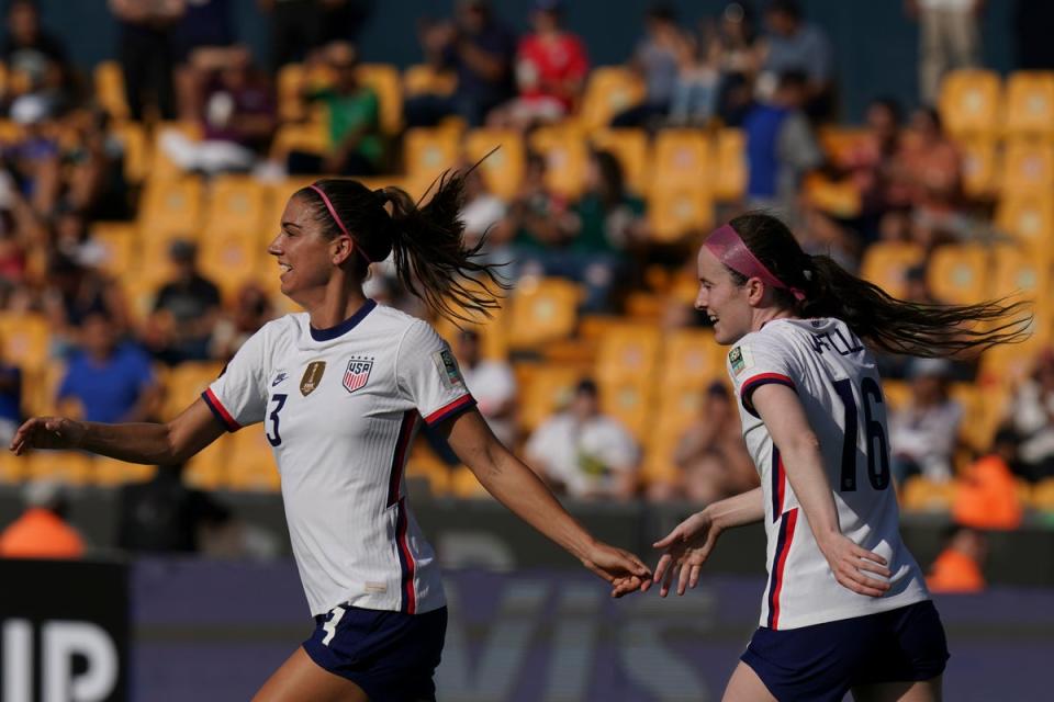 CONCACAF-MUJERES (AP)