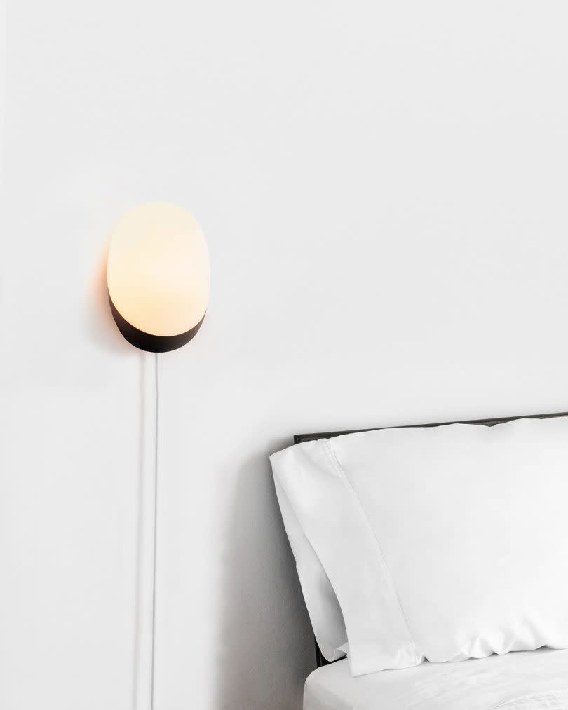 Blobject wall lamp featured in Karim Rashid's 