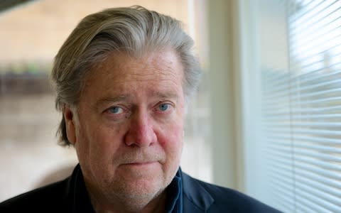 Steve Bannon was the chief executive of the Trump campaign - Credit: Chris Warde-Jones