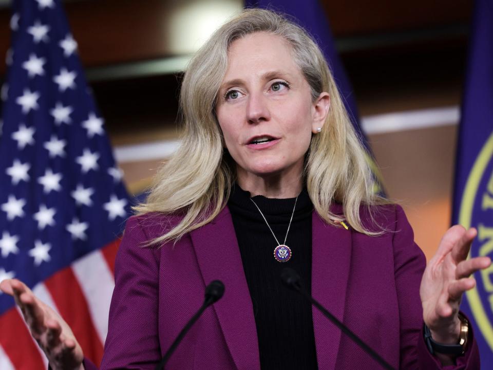 Democratic Rep. Abigail Spanberger of Virginia.