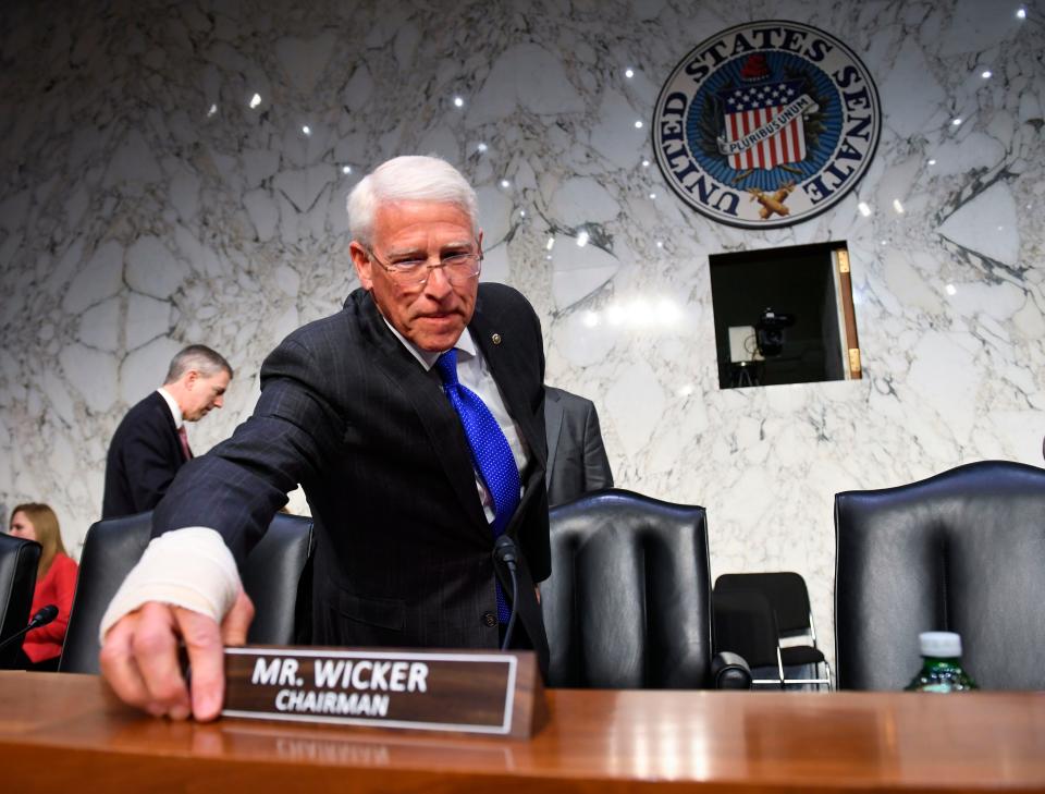 Sen. Roger Wicker, R-Miss., chairman of the Committee on Commerce, Science, and Transportation