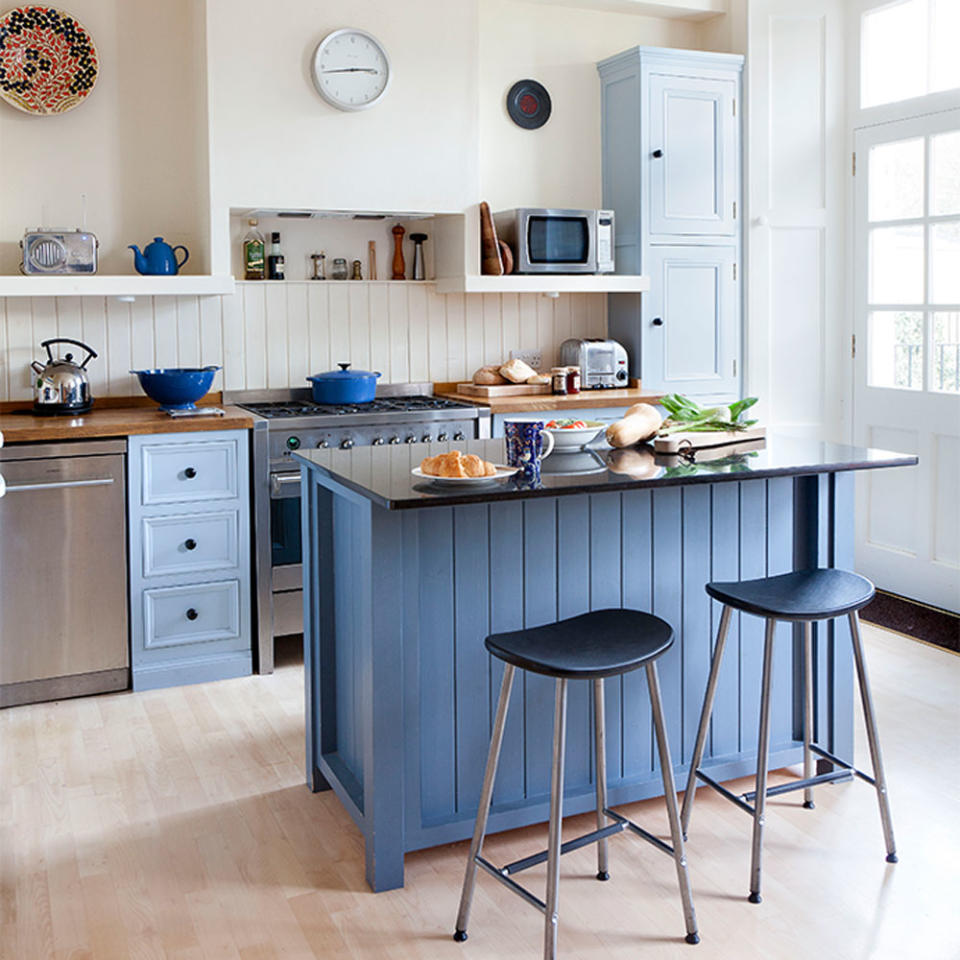 Refresh a tired kitchen with a splash of colour