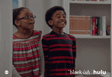 Screenshot from "Black-ish"