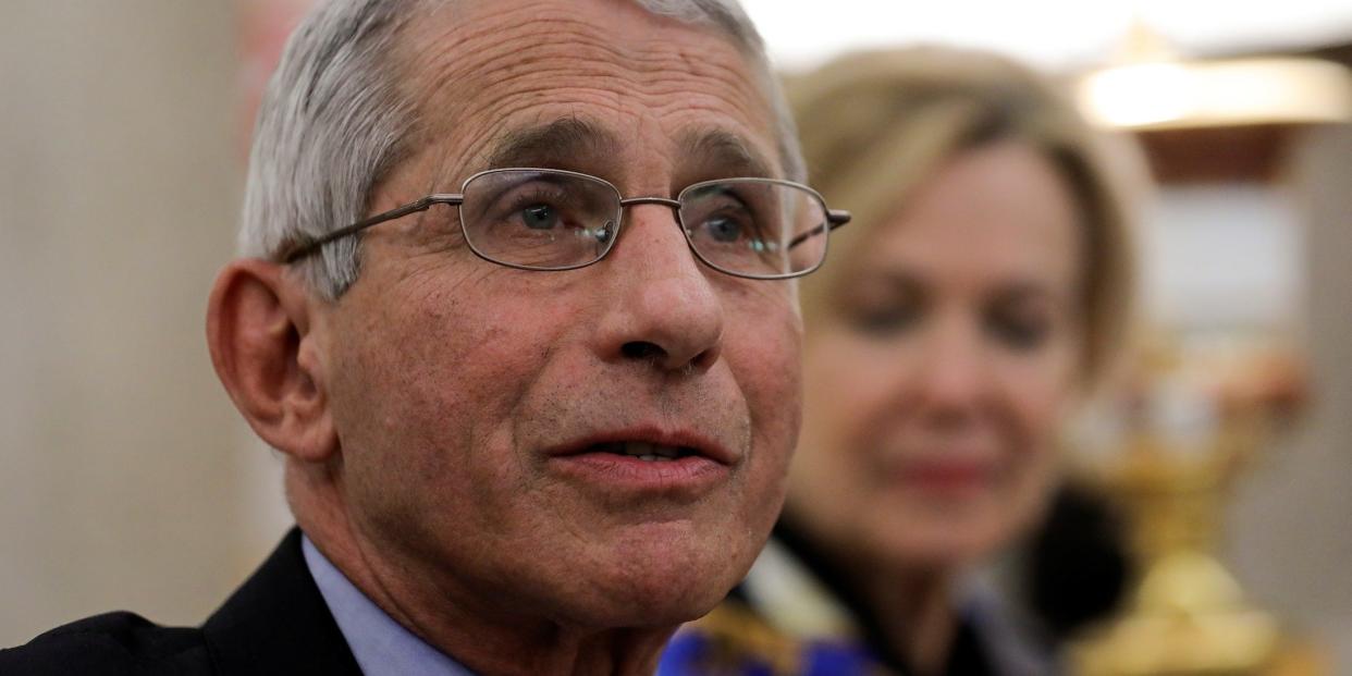 anthony fauci oval office coronavirus