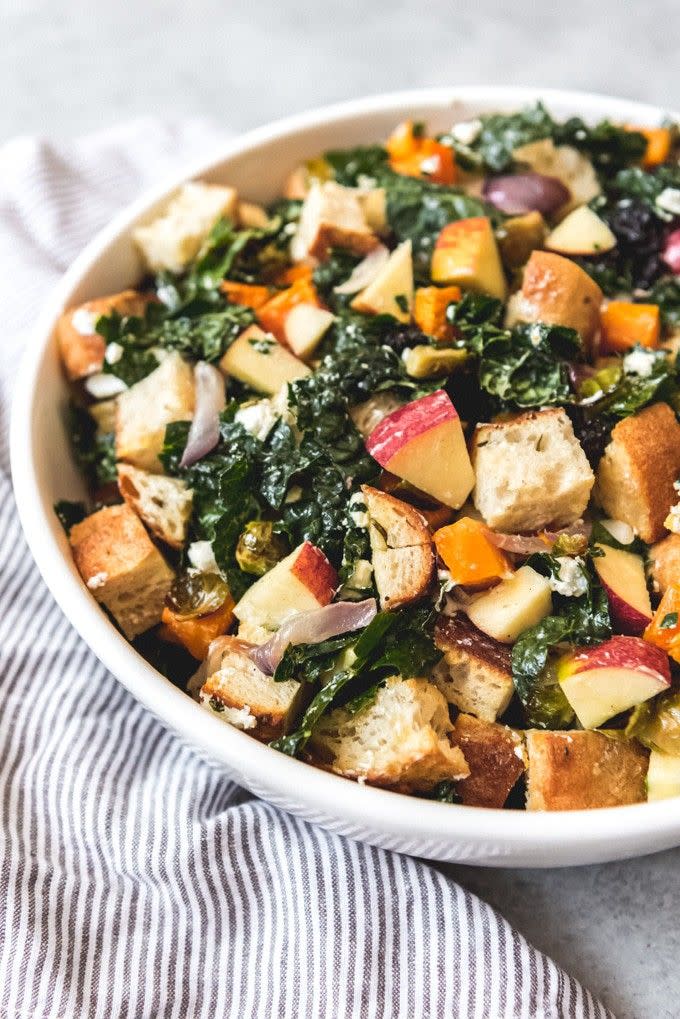 Fall Panzanella Salad