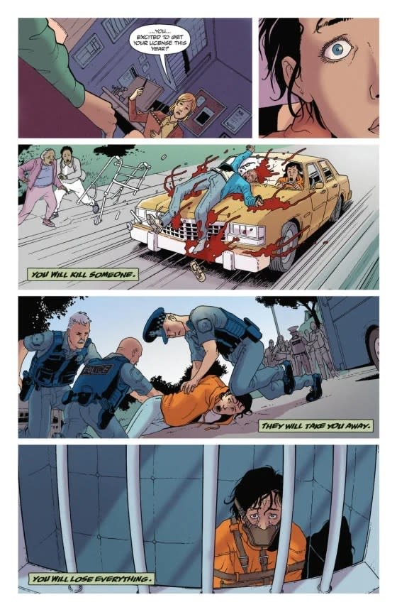 A page of the comic She Could Fly.