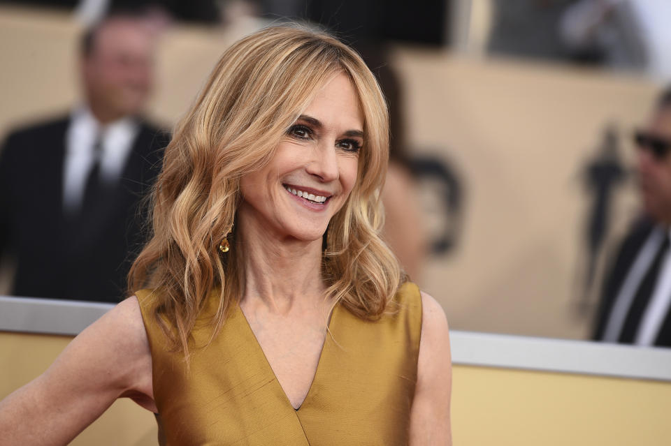 <p>Zuerst Karriere, dann Kinder: Die Oscar-Gewinnerin Holly Hunter (60) freute sich im Alter von 47 Jahren über doppelten Nachwuchs. (Bild: Getty Images) </p>